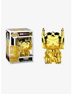 Funko Pop! Marvel Marvel Studios: The First Ten Years Thor Chrome Vinyl Figure