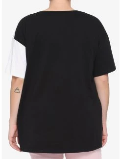 HUNIVERS Her Universe Disney Cruella Zipper Split T-Shirt Plus Size -Her Universe Sales 14967022 av2