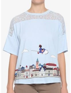 HUNIVERS Her Universe Studio Ghibli Kiki's Delivery Service Town Lace Top