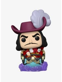 Funko Walt Disney World 50th Anniversary Pop! Captain Hook At The Peter Pan's Flight Attraction Vinyl Figure