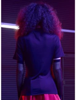 HUNIVERS DC Comics The Batman To The Batman Mock Neck T-Shirt -Her Universe Sales 16802181 av2