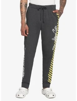 OURUNVRS Our Universe Jurassic World Hazard Tape Cargo Sweatpants