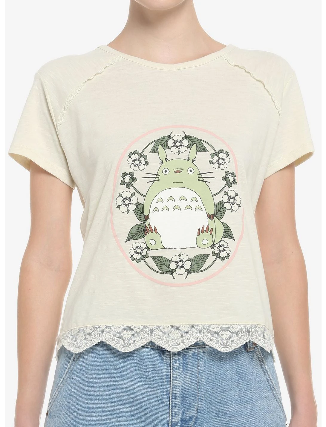 HUNIVERS Her Universe Studio Ghibli My Neighbor Totoro Pink Bow T-Shirt 1 HUNIVERS Her Universe Studio Ghibli My Neighbor Totoro Pink Bow T-Shirt