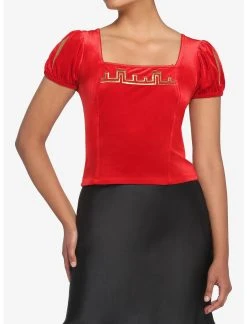 HUNIVERS Shrek Lord Farquaad Velvet Skimmer Top