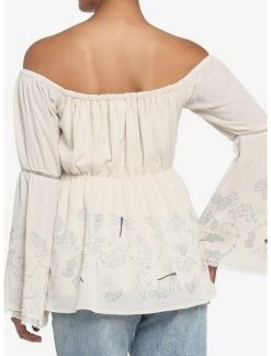 HUNIVERS Her Universe Outlander Dragonflies Off-The-Shoulder Top -Her Universe Sales 18167200 av2