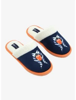 HUNIVERS Star Wars Ahsoka Tano Sherpa Slippers