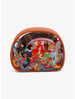 HUNIVERS Disney Princess Groovy Group Portrait Cosmetic Bag Set