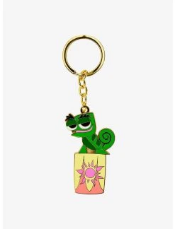LNGEFLY Loungefly Disney Tangled Pascal Lantern Key Chain