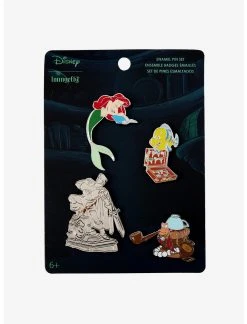 LNGEFLY Loungefly Disney The Little Mermaid Pin Set