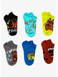 HUNIVERS Scooby-Doo! Icons No-Show Socks 6 Pair
