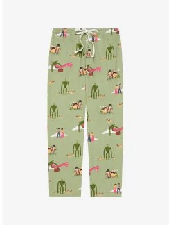 OURUNVRS Our Universe Studio Ghibli Castle In The Sky Characters Allover Print Pajama Pants