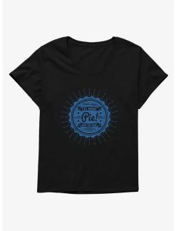 Null Supernatural Dean Says, Eat More Pie Womens T-Shirt Plus Size