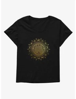 Null Supernatural Mandala Womens T-Shirt Plus Size
