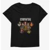 Null Supernatural Scoobynatural Gang Womens T-Shirt Plus Size
