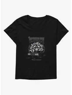 Null Supernatural Winchester Bros. Family Business Womens T-Shirt Plus Size