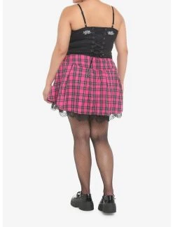 HUNIVERS The School For Good And Evil Nevers Corset Top Plus Size 6 HUNIVERS The School For Good And Evil Nevers Corset Top Plus Size -Her Universe Sales 18648441 av2