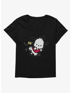 Null Pochacco Butterfly Chase Womens T-Shirt Plus Size