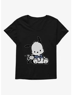 Null Pochacco Friend Hugs Womens T-Shirt Plus Size
