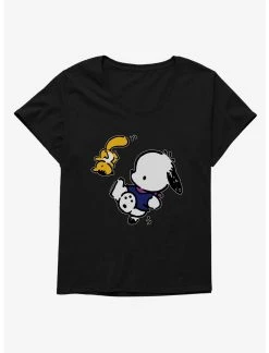 Null Pochacco Hanging Out With Mon-Mon Womens T-Shirt Plus Size