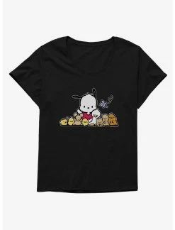 Null Pochacco Outdoor Fun With Friends Womens T-Shirt Plus Size