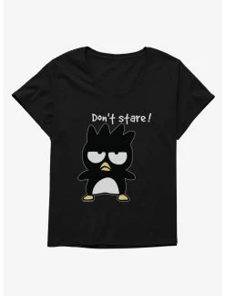Null Badtz Maru Don?t Stare Womens T-Shirt Plus Size