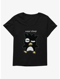 Null Badtz Maru Need Sleep Womens T-Shirt Plus Size
