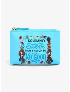 HUNIVERS Harry Potter Solemnly Swear Zippered Pouch