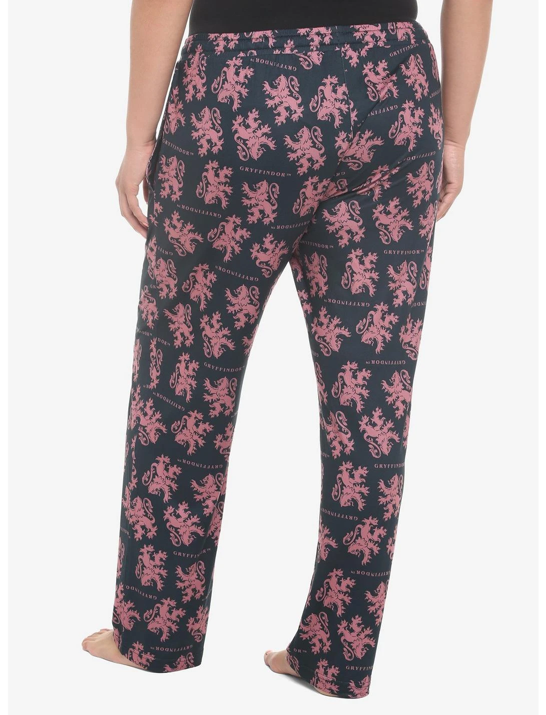 Bioworld Harry Potter Gryffindor House Pajama Pants Plus Size 2 Bioworld Harry Potter Gryffindor House Pajama Pants Plus Size - Image 2