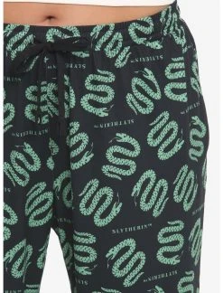Bioworld Harry Potter Slytherin House Pajama Pants Plus Size -Her Universe Sales 18857553 av2