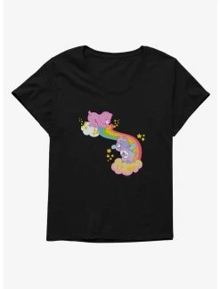 Null Care Bears In The Clouds Womens T-Shirt Plus Size