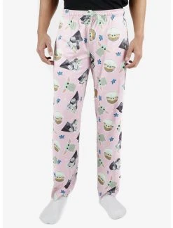 OURUNVRS Star Wars The Mandalorian Grogu Pajama Pants