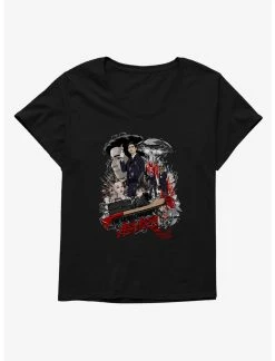 Null The Umbrella Academy Assassin Number Five Womens T-Shirt Plus Size