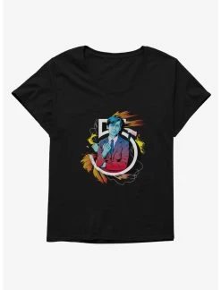 Null Umbrella Academy Number Five Multicolor Womens T-Shirt Plus Size
