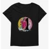 Null Umbrella Academy Number Four Circle Art Womens T-Shirt Plus Size