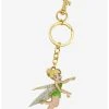 LNGEFLY Loungefly Disney Peter Pan Tinker Bell Key Chain