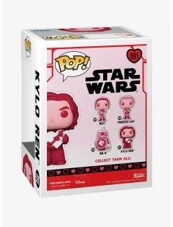 Funko Star Wars: Valentines Pop! Kylo Ren Vinyl Bobble-Head -Her Universe Sales 19801310 av2