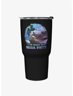 Null Star Wars The Book Of Boba Fett Got Your Back Black Stainless Steel Travel Mug