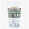 Null Star Wars The Book Of Boba Fett Boba Fett Main Logo Pint Glass