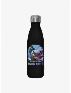 Null Star Wars The Book Of Boba Fett Got Your Back Black Stainless Steel Water Bottle