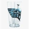 Null Star Wars The Book Of Boba Fett Chrome Boba Helmet Pint Glass