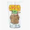 Null Star Wars The Mandalorian Logo Child Gaze Pint Glass