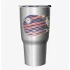 Null Star Wars Rebel Flyby White Stainless Steel Travel Mug