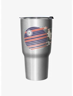 Null Star Wars Rebel Flyby White Stainless Steel Travel Mug