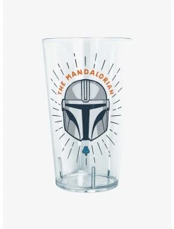 Null Star Wars The Mandalorian Simple Shield Pint Glass