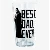 Null Star Wars Bestest Dad Pint Glass