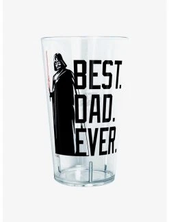 Null Star Wars Bestest Dad Pint Glass