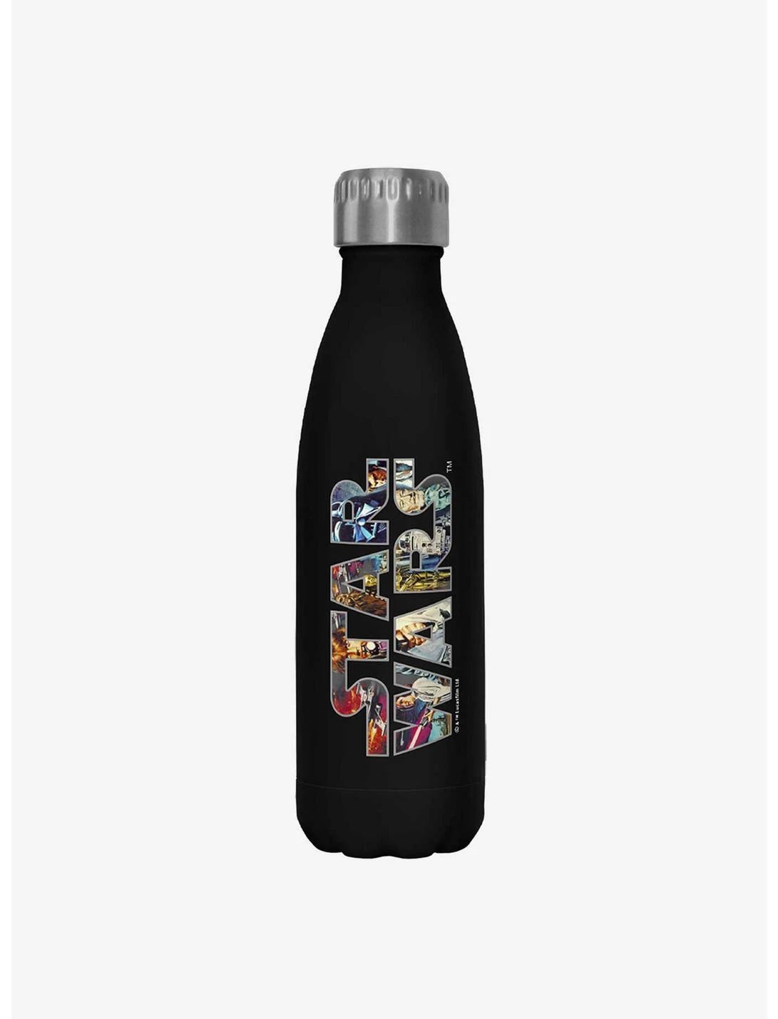 Null Star Wars Epic Logo Black Stainless Steel Water Bottle 1 Null Star Wars Epic Logo Black Stainless Steel Water Bottle