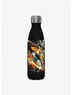 Null Star Wars Force Hunter Black Stainless Steel Water Bottle