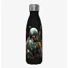 Null Star Wars Mandalorian Warrior Black Stainless Steel Water Bottle