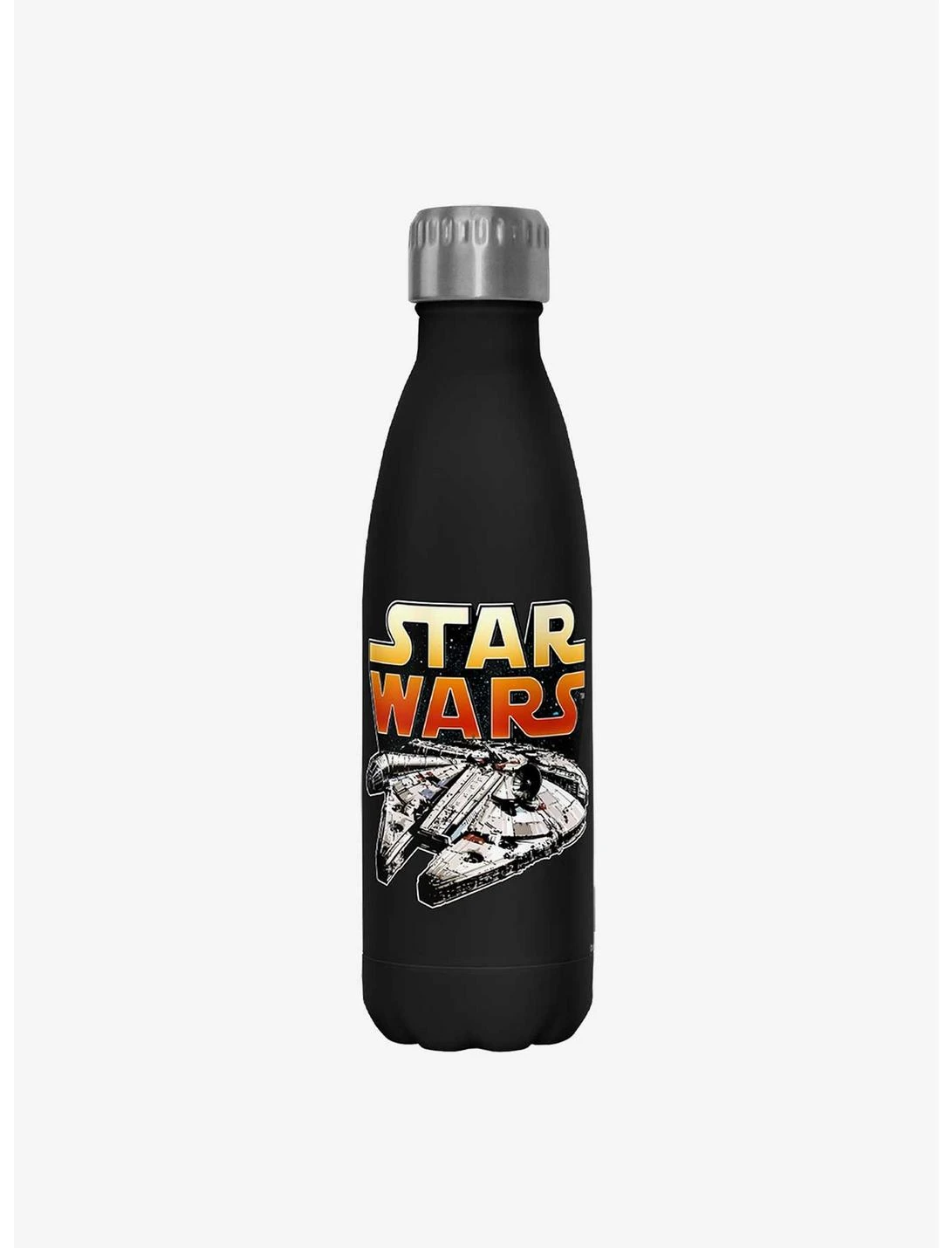 Null Star Wars The Falcon Black Stainless Steel Water Bottle 1 Null Star Wars The Falcon Black Stainless Steel Water Bottle